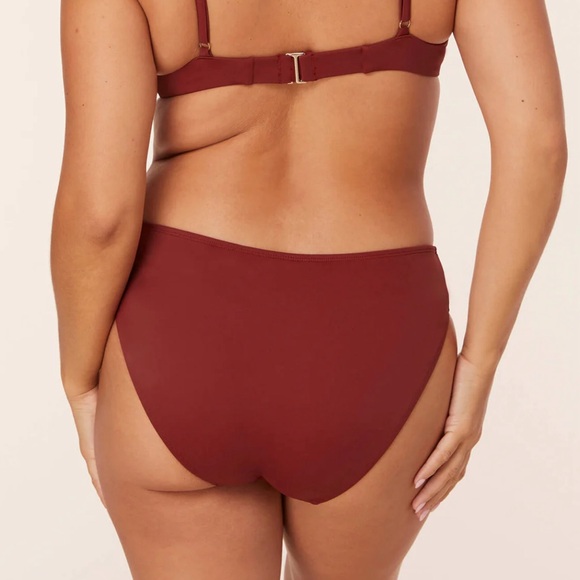 NWT Andie Swim The Hipster Bottom Truffle Size Large - Picture 2 of 10